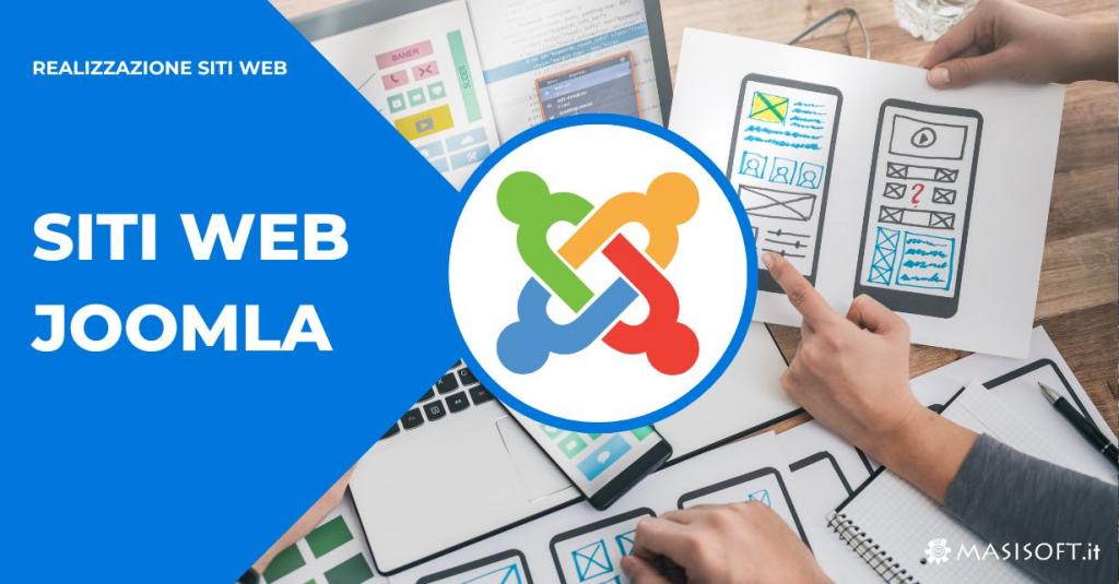 Siti Web Professionali, multilingua e area privata con  Joomla