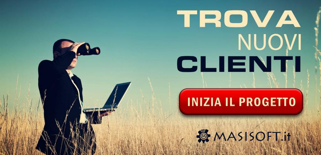 Inizia il progetto con Masisoft per trovare nuovi clienti